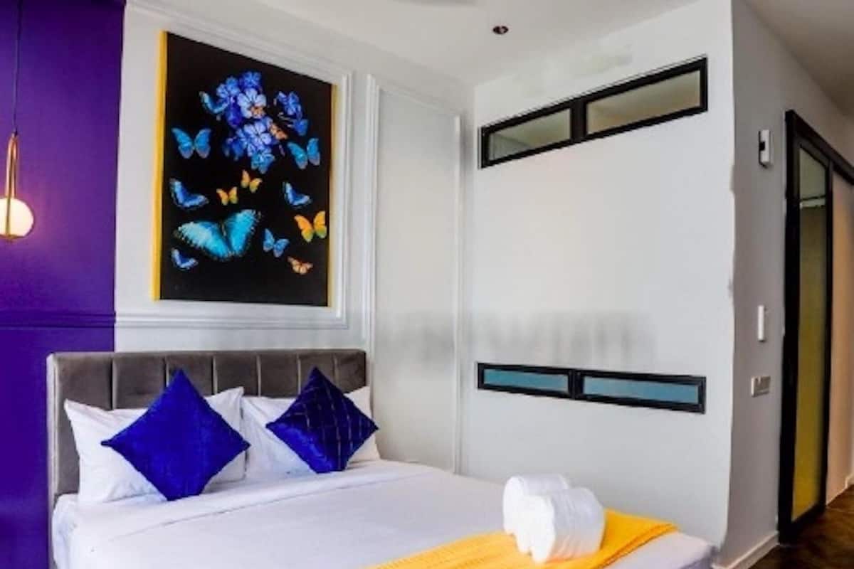 Exclusive Studio Suite | 1 bilik tidur, cadar kapas Mesir, peralatan tempat tidur premium