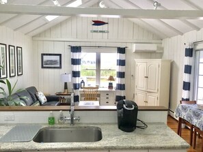 Interior - Historic Mystic River Boat House - 2 blocks from Mystic River (Stonington)