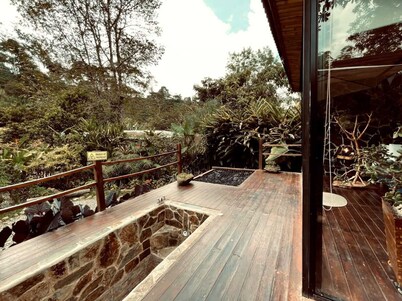 Salento glamping with luxury and comfort heated jacuzzi