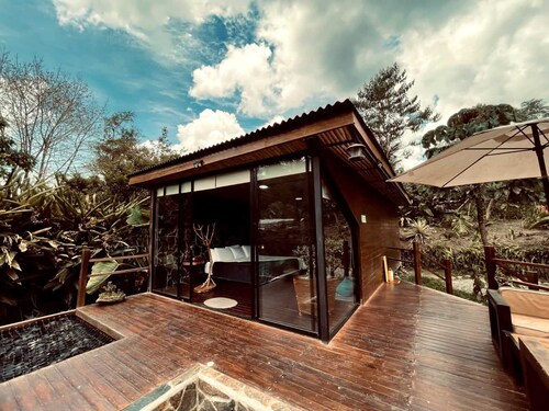 Salento glamping with luxury and comfort heated jacuzzi