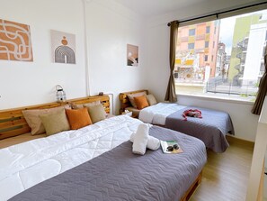 2 slaapkamers, gratis wifi, beddengoed