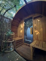 Outdoor treatment area