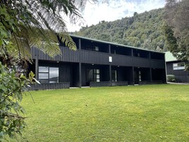 Outdoor wedding area