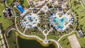 Una piscina climatizada