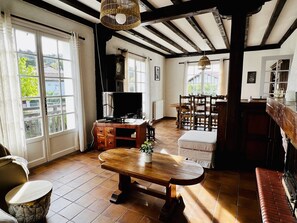 تلفزيون، مدفأة