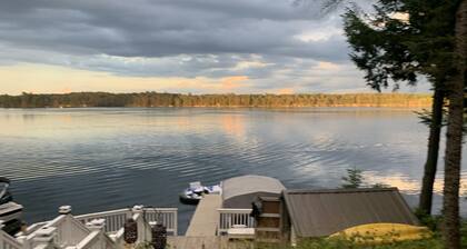 Beautiful cottage on lakefront with direct access to ATV/UTV/Snowmobile Trails.