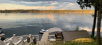 Beautiful cottage on lakefront with direct access to ATV/UTV/Snowmobile Trails.