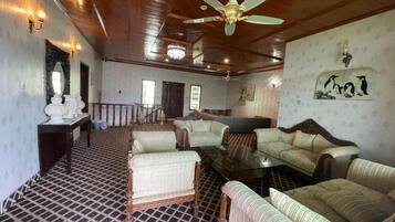 Sitteområde i lobbyen