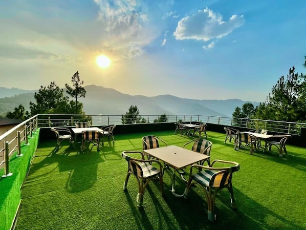 Terrasse sur le toit