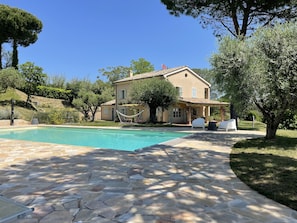 Outdoor pool - Villa with swimming pool sea view (Montecanepino)