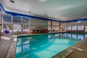Una piscina techada
