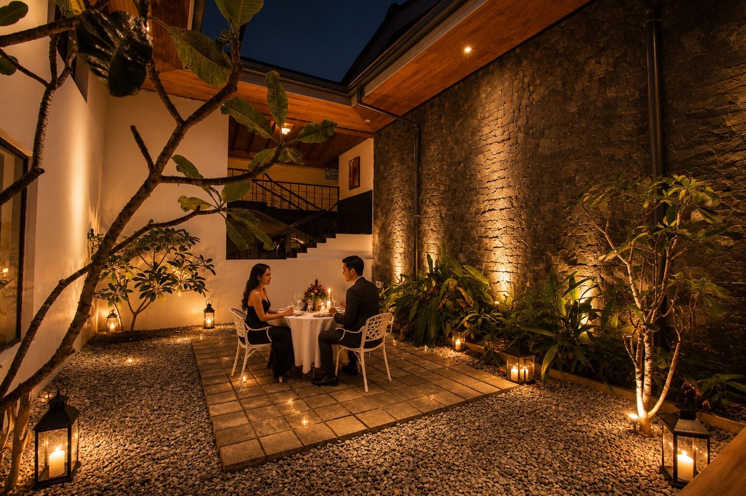 Restaurante al aire libre