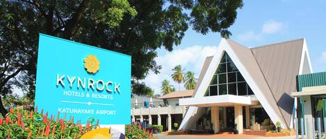 Fassade der Unterkunft