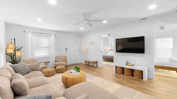 3 chambres, matelas mémoire de forme, fer et planche à repasser, Wi-Fi