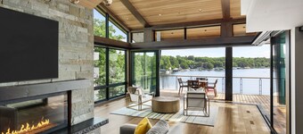 Lake house with all the amenities, sauna, steam showers, heated floors, Josh AI,