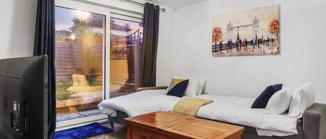 Casa | 2 dormitorios, tabla de planchar con plancha, wifi gratis y ropa de cama