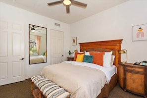 1 bedroom, desk, iron/ironing board, WiFi