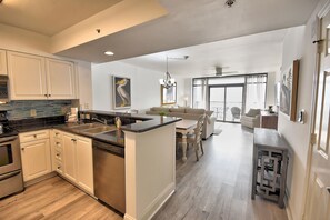 Condo, 3 Bedrooms | Private kitchen | Fridge, oven, stovetop, coffee/tea maker