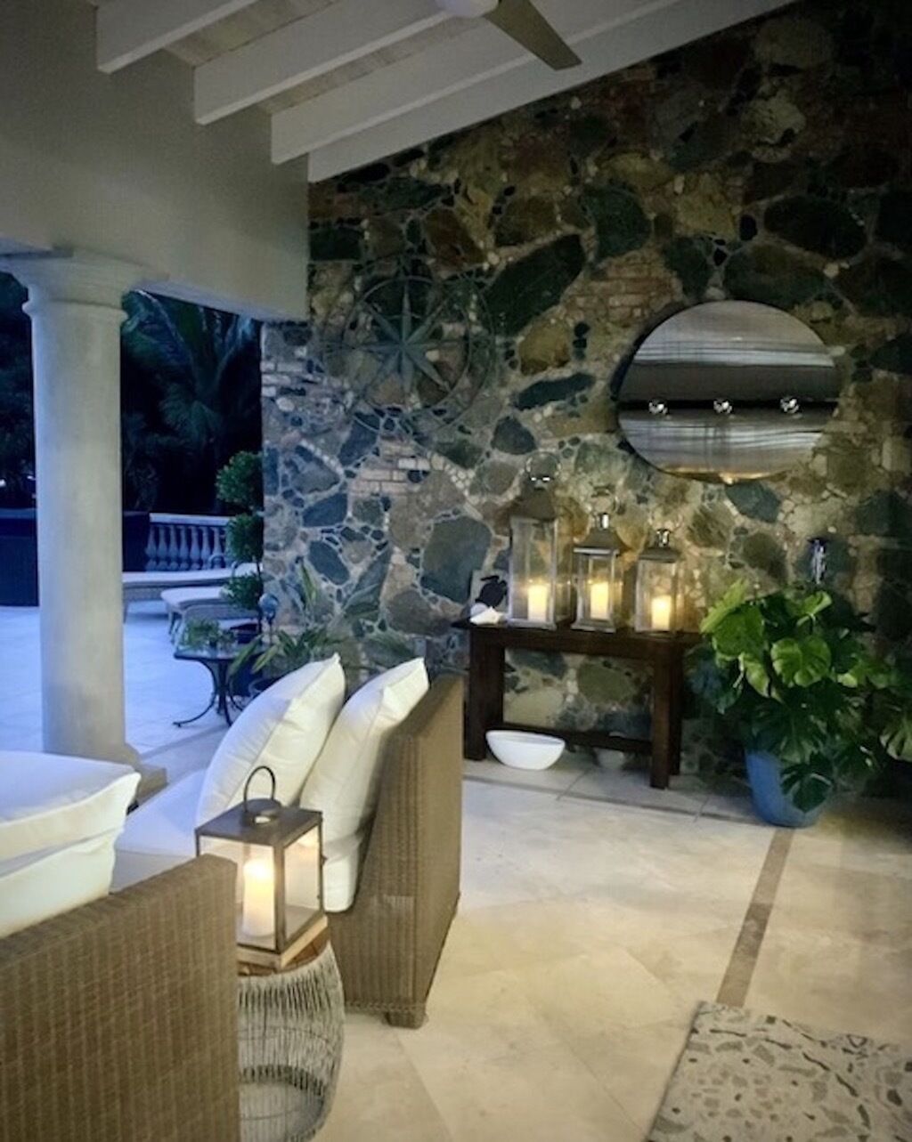 Enceinte de l’hébergement