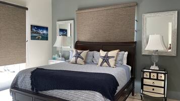 2 chambres, coffres-forts dans les chambres, bureau