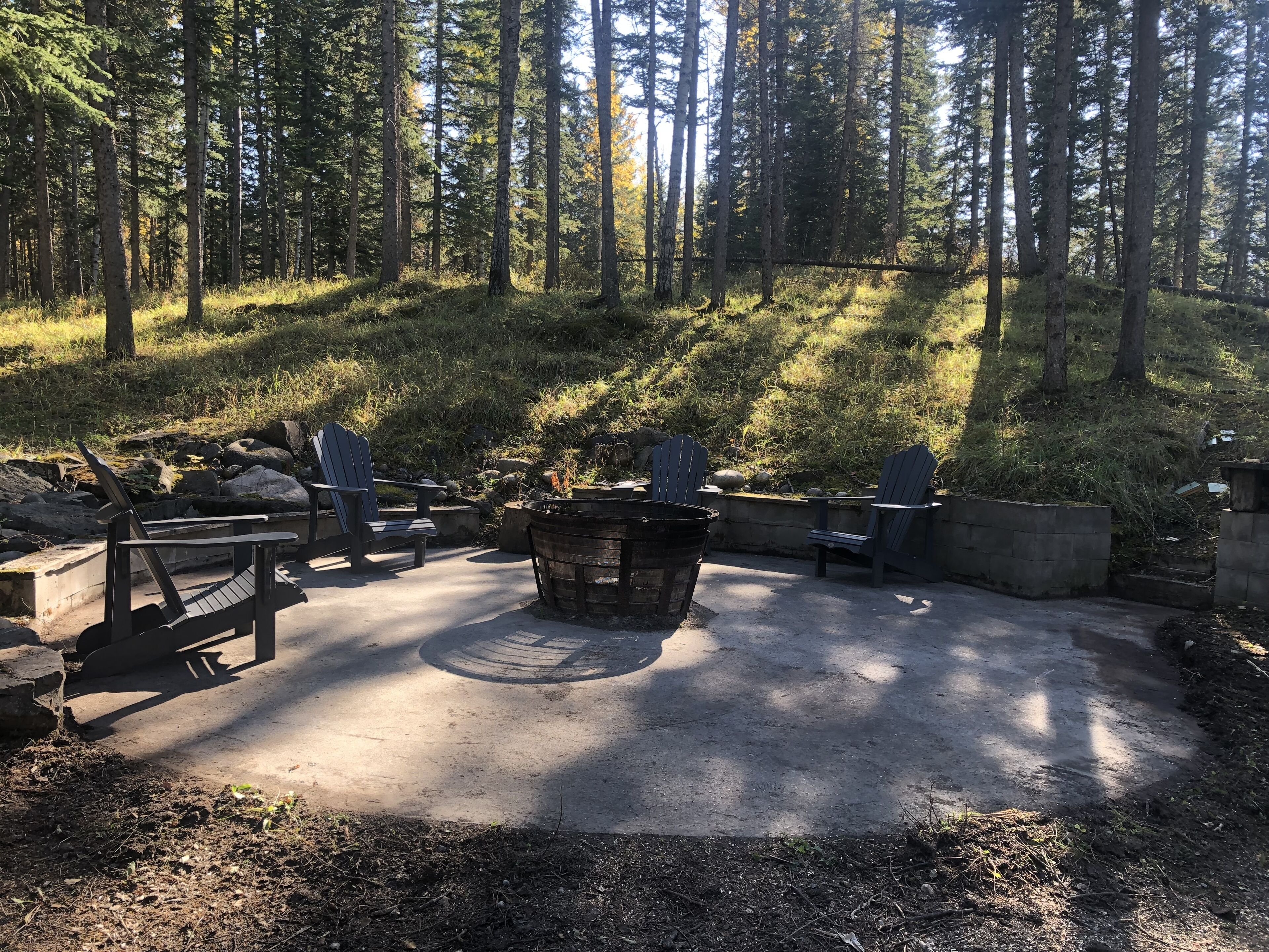 Overnattingsstedets uteområder