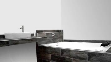 Bañera de hidromasaje privada