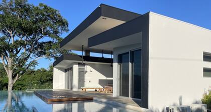 Casa Frank Ostional is a gated, guarded peaceful, serene ocean view modern home.