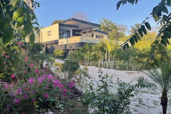 View of home from gardens