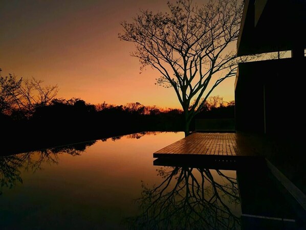 Alberca al aire libre