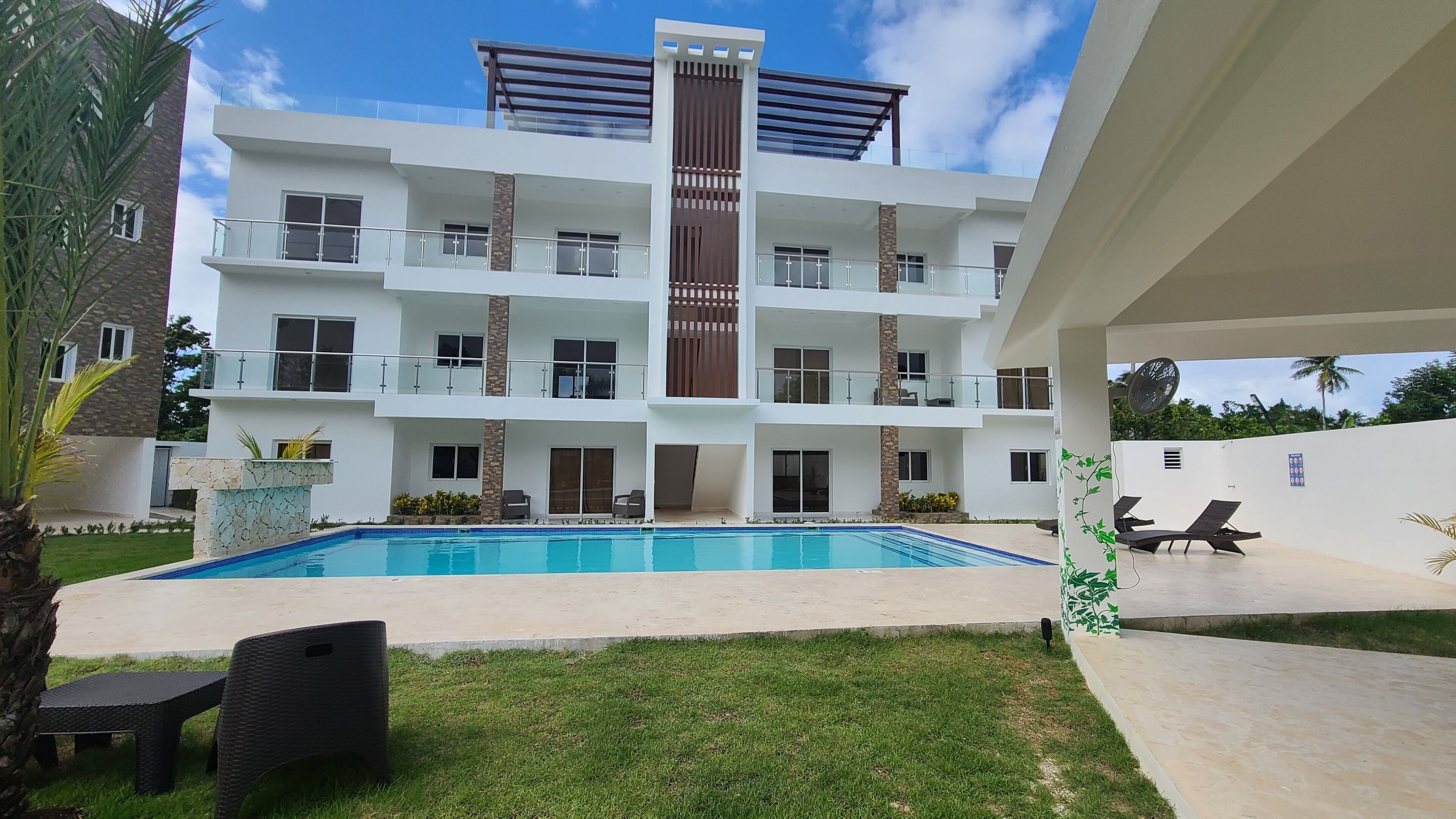 Alberca al aire libre 