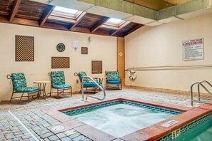 Indoor pool, outdoor pool