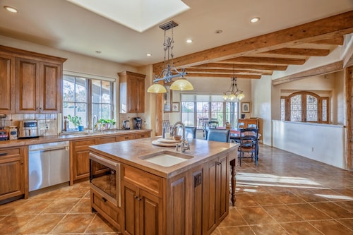 360 Degree Mountain Views in Las Campanas  Santa Fe Style Luxury Home