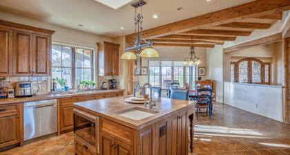 360 Degree Mountain Views in Las Campanas  Santa Fe Style Luxury Home