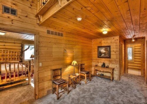 Beautiful Log Cabin with Acreage