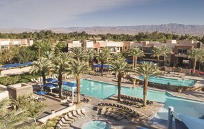 Una piscina riscaldata