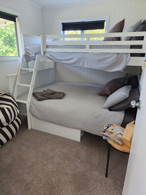 3 soveværelser, sengetøj