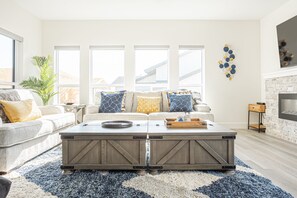 تلفزيون، مدفأة