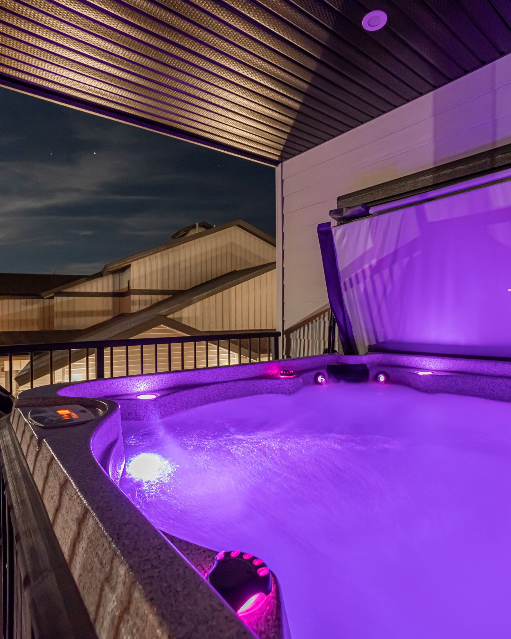 Bain à remous extérieur