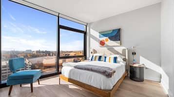 2 bedrooms, iron/ironing board, travel crib, WiFi