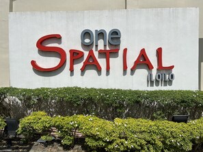 Exterior detail - City Center - front of Iloilo Esplanade 2BR condo (Iloilo City)