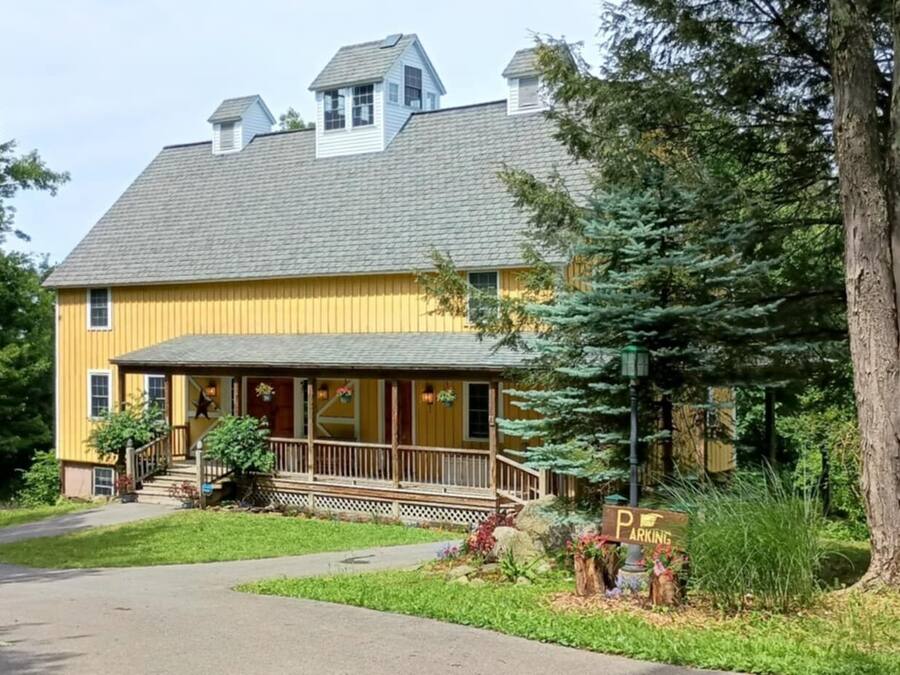 Fachada da propriedade