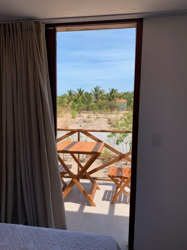 Standard-chalet | 1 makuuhuone, ylelliset vuodevaatteet, pillowtop-patjalliset sängyt