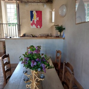 Dining - Chateau de Vaux, between Alencon and Le Mans, 200 km from Paris (Gesnes-le-Gandelin)