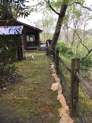 Property grounds - Smoky Mt. Views - Hot Tub - Easy Access Cabin - Private - Dog Friendly - Fenced (Bryson City)