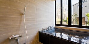 [No pets allowed]VILLA with cooking machine, Non Smoking | Bathroom | Combined shower/tub, free toiletries, hair dryer, slippers - Rakuten STAY VILLA Nasu (Nasu)