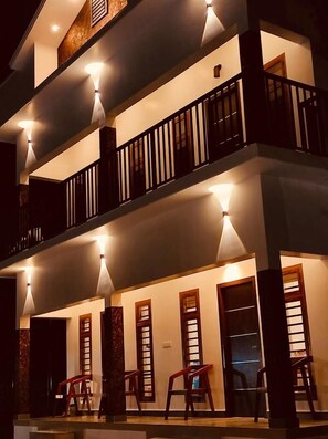 Fassade der Unterkunft