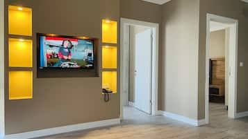 Family Condo, 2 Bedrooms, Smoking | Iron/ironing board, free WiFi, bed sheets