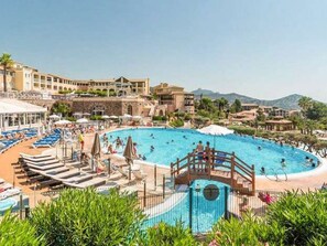 屋外プール、温水プール