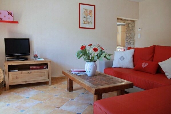 Televisión, reproductor de DVD y tenis de mesa 