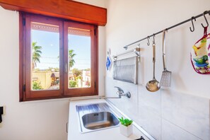 Ferienhaus, 1 Schlafzimmer, barrierefrei, Raucher | Innenbereich